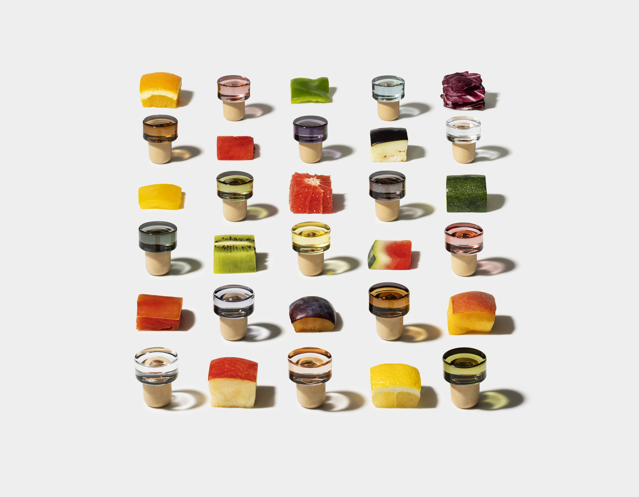 Premierecap Fullglass - ガラスヘッドコルク栓、コルク栓、キャップ イメージ