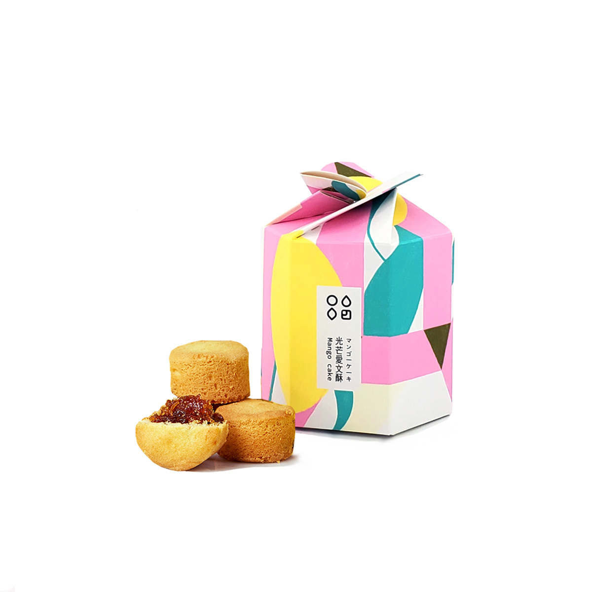 Fruit Cakes ( Pineapple ; Mango ), Pineapple cake, Mango Cakes Image