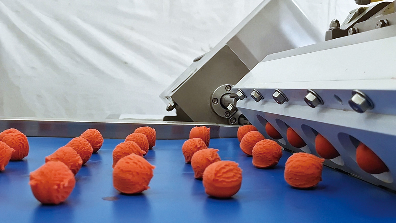 多連定量分割機＋ボール用カット装置 イメージ