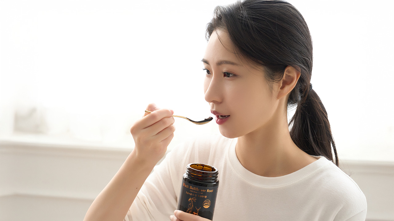 Deer Velvet Plus Black Balloon Flower Concentrated Syrup Image