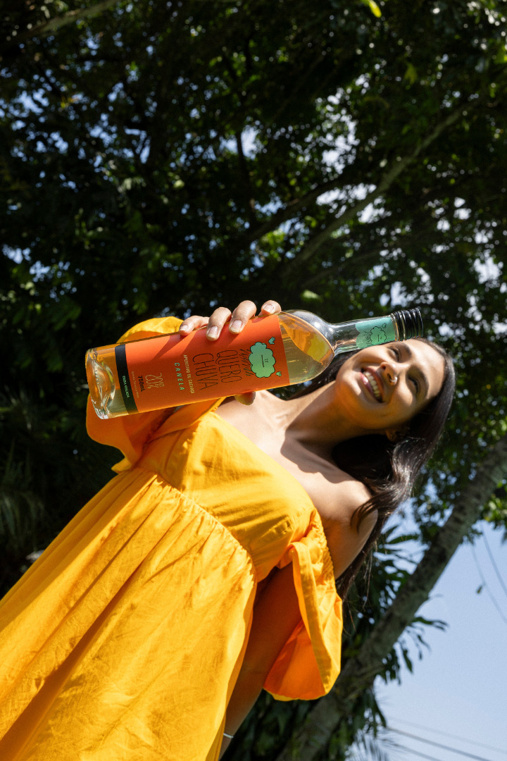 Quero Chuva Flavored Cachaça Liqueur - Assorted Series (Banana, Açaíberry, Coconut, Honey, Lime and Cinnamon) Image