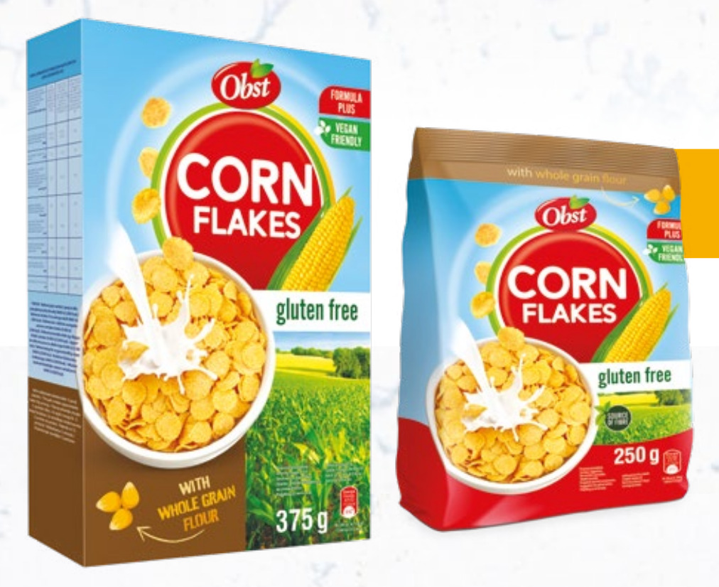 A corn flakes & cereals range Image