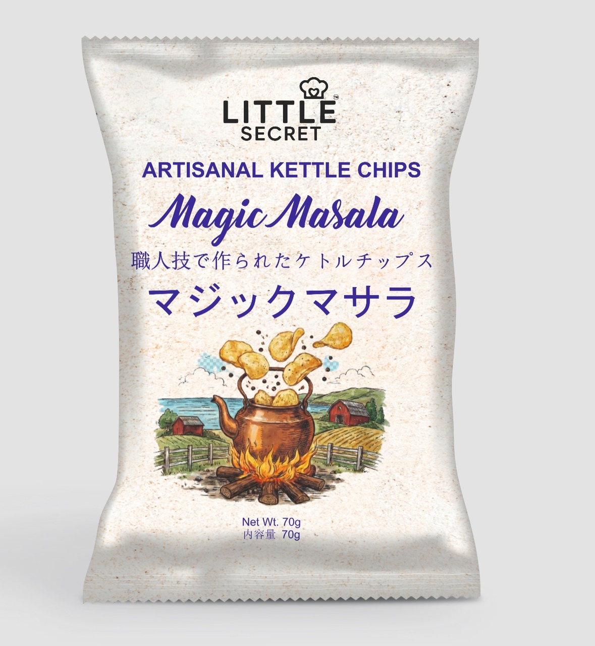 POPPED LOTUS SEEDS & KETTLE CHIPS Image