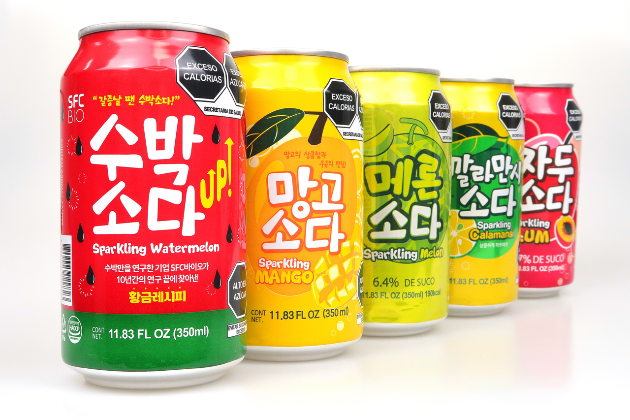 Sparkling mango, Mango soda Image