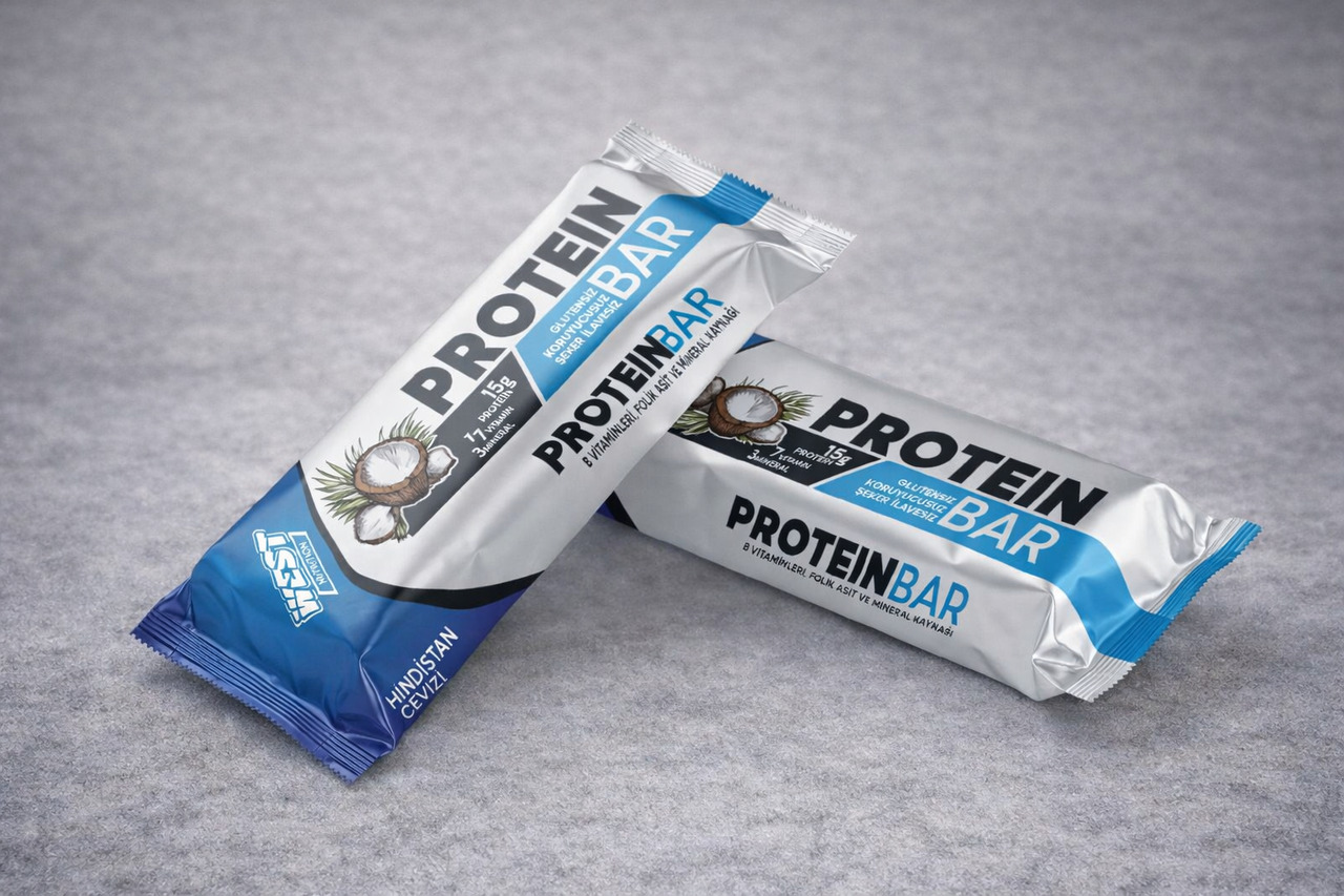 Mixed Flavor Protein Bar (Hazelnut/Coconut/Banana/Cookie/Strawberry-Banana) Image