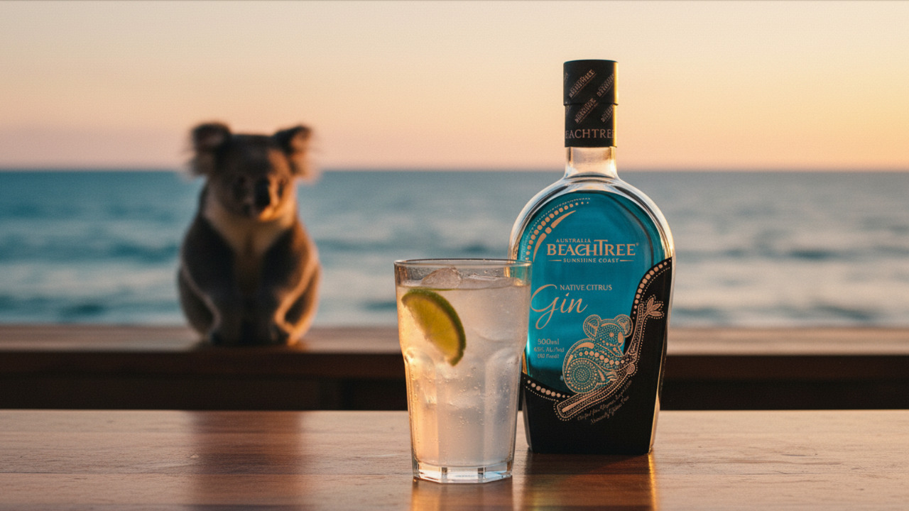 Beachtree Organic Koala Native Citrus Gin Image