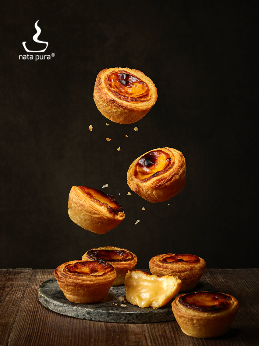 Mixed berries pastel de nata - Nata Pura  Image