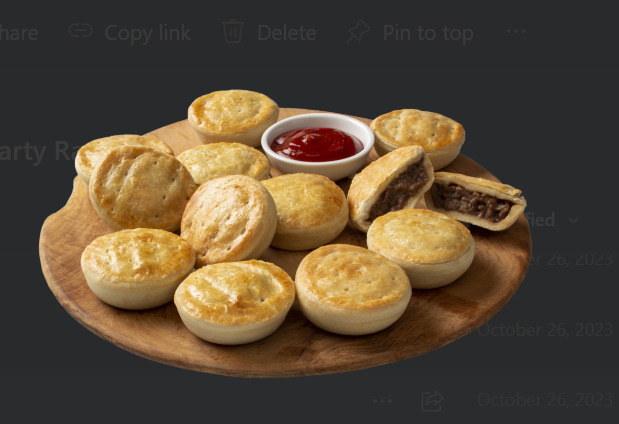 Mrs Mac's Party Beef Pies イメージ