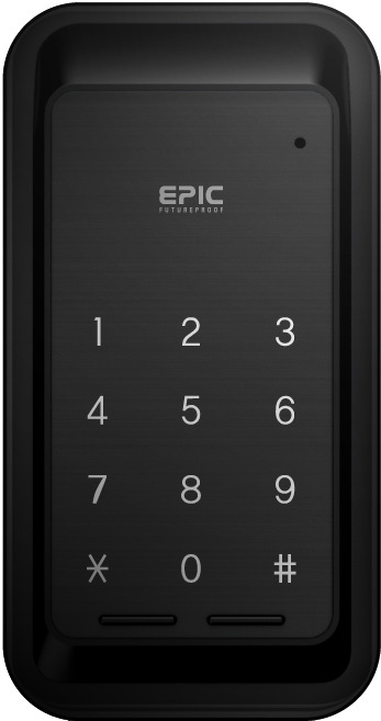 【EPIC】スマートロック　ZEUS 11J（暗証番号/交通系ICカード/アプリ/クラウド/自動施錠） Image