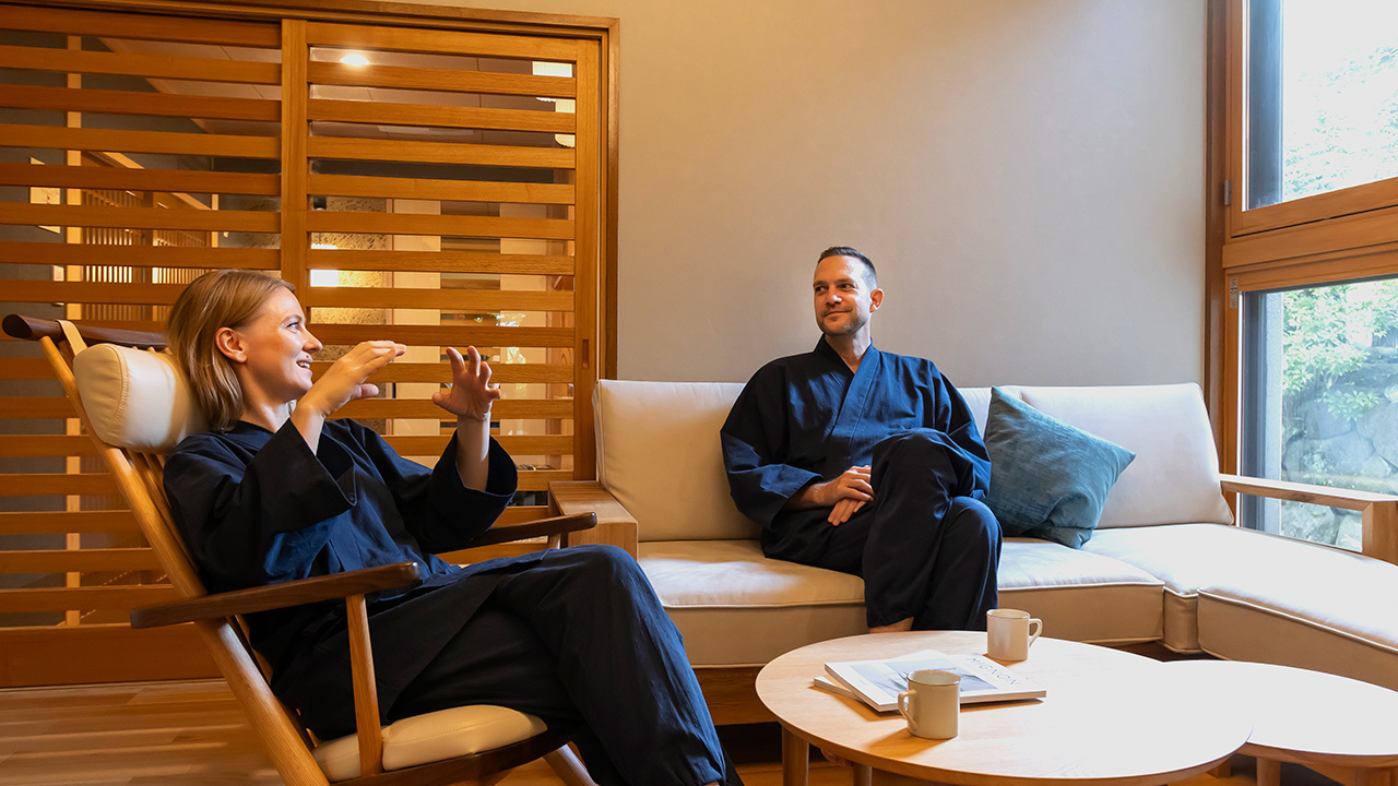 たてスラブ作務衣 Image