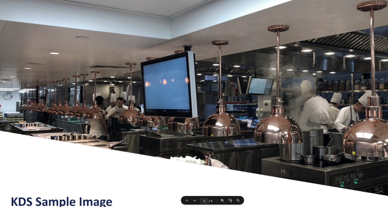 Shiji Kitchen Display System Image