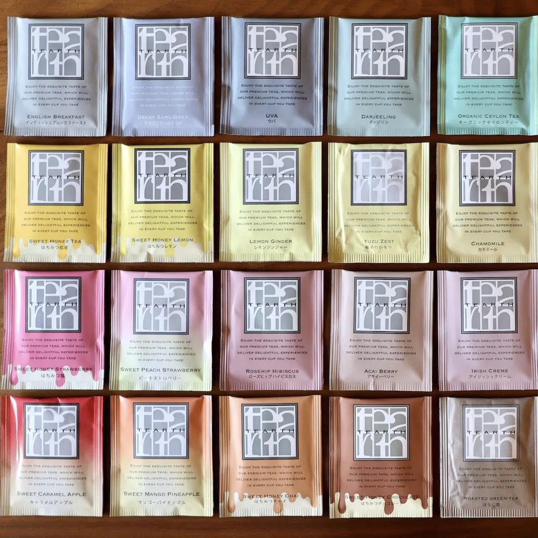Individual tea bag for Breakfast & Buffet Service [TEARTH – 33 Varieties] Image