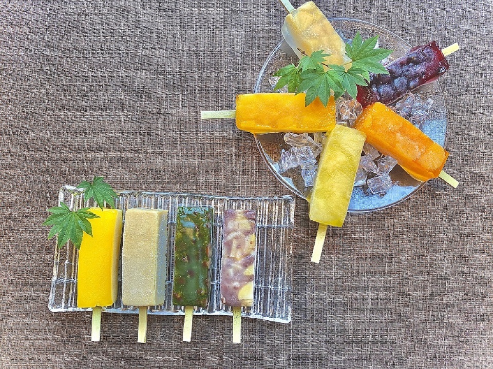 Kuzu Bar (Traditional Japanese Frozen Dessert made with Kuzu starch) Image