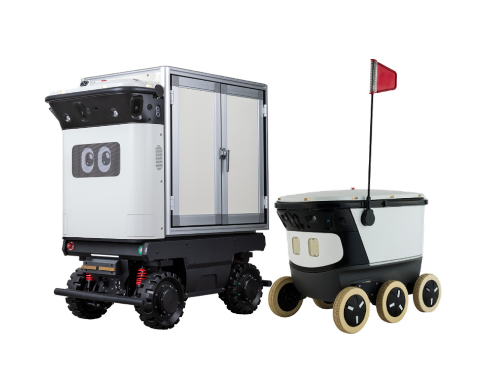 自動配送ロボットサービス Cartken Image
