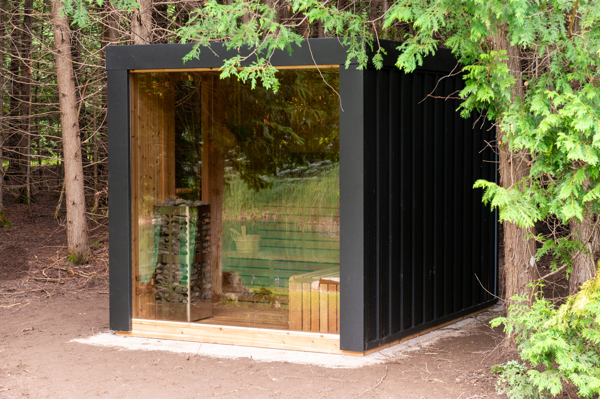 オーロラ　屋外サウナ Image