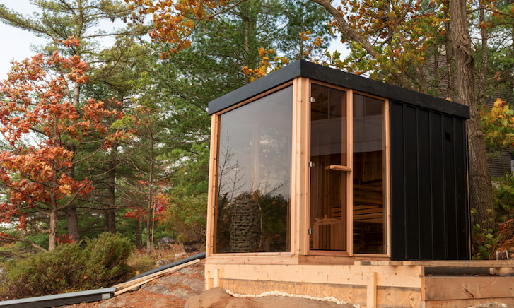 ナイアガラ　屋外サウナ Image