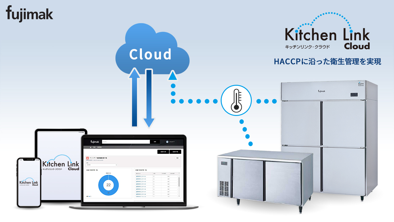 クラウド型 温度管理システム「キッチンリンク・クラウド」 Image