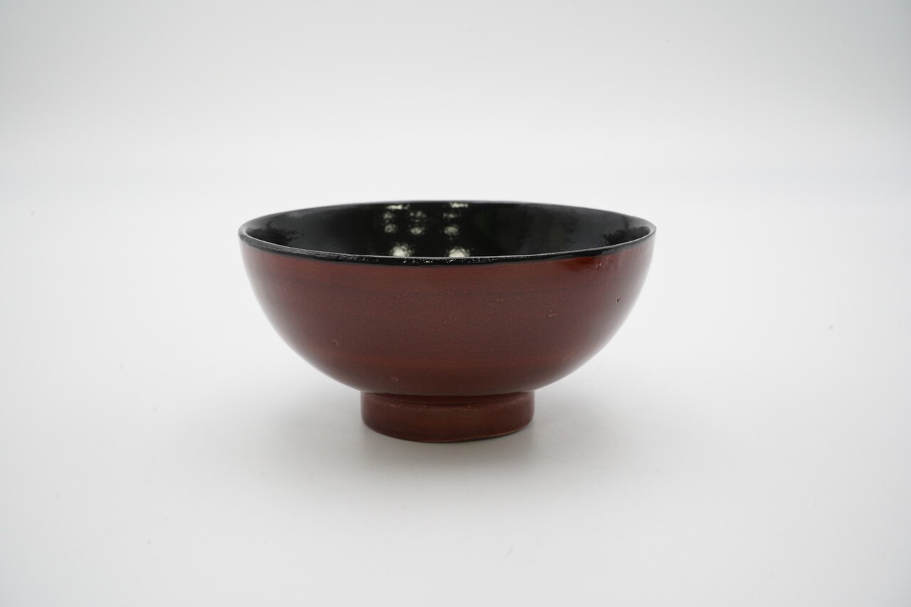 【陶器に見えるアルミ食器】茶碗 Image