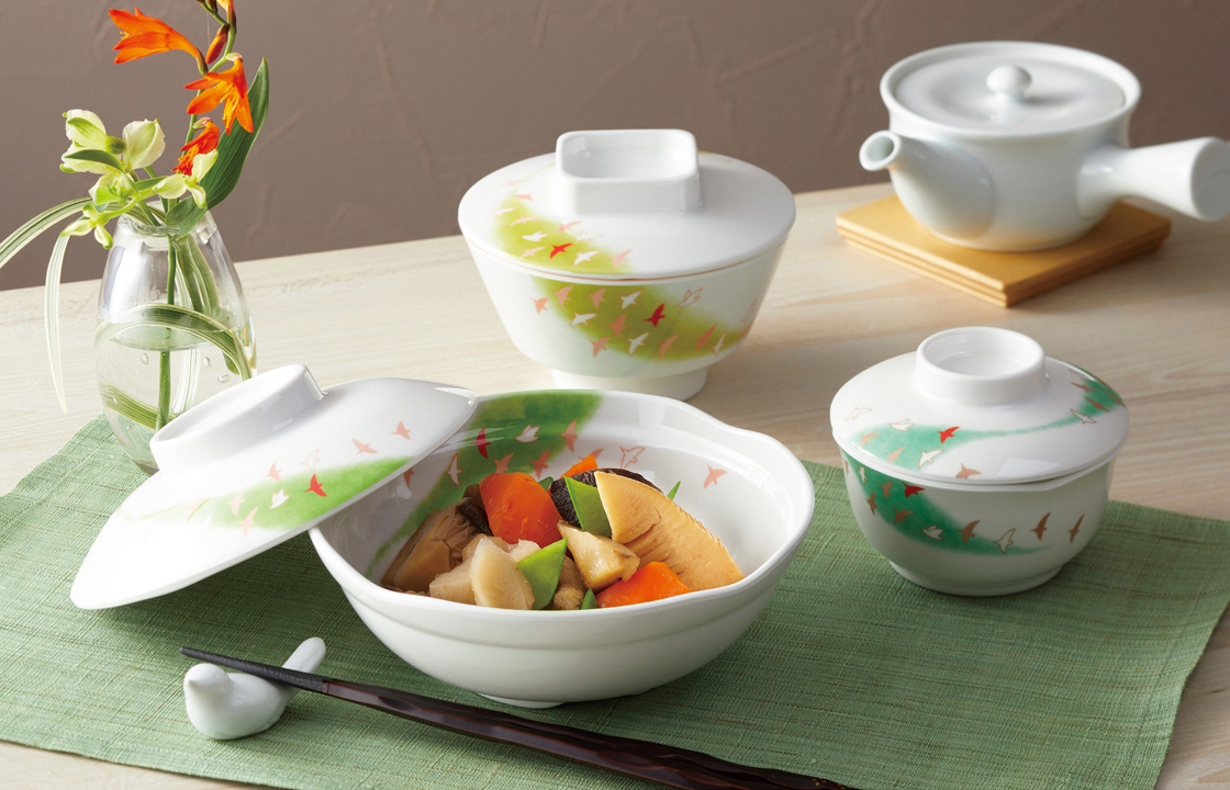 09. 温冷配膳車対応食器「舞千鳥」「詩緒里」 イメージ