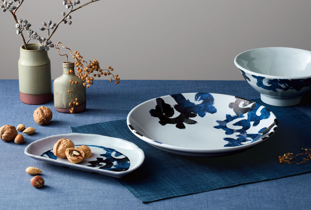 13. 和風の器「【NEW】蒼玉」「【NEW】黒釉・白釉」「更紗」 Image