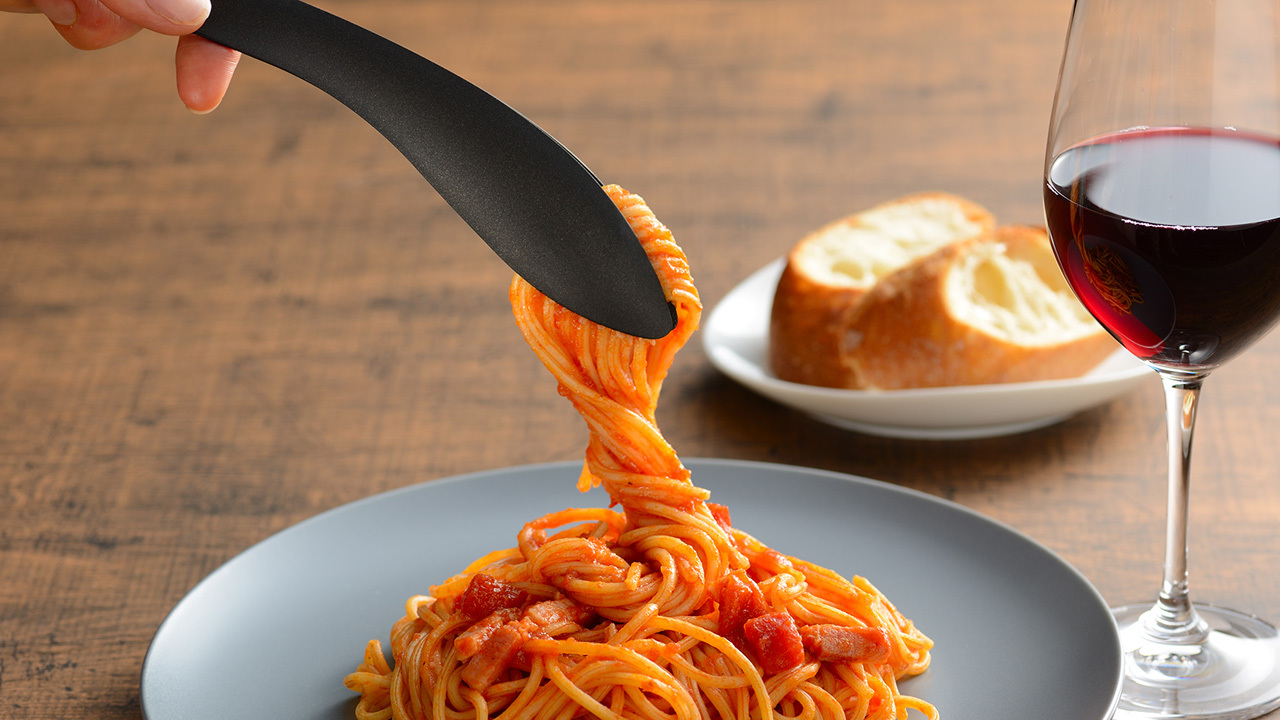 もりつけトング　ブラック Image