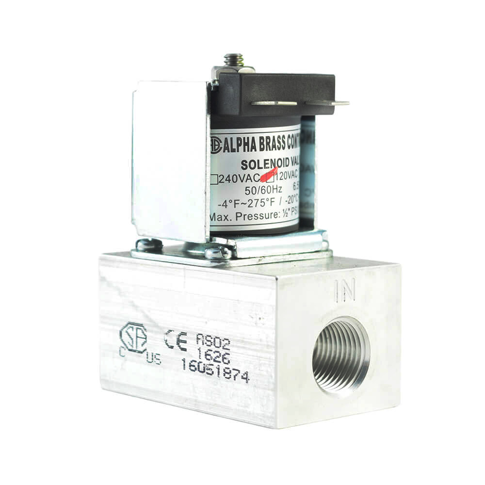 AS02 Single Gas Solenoid Valve Image