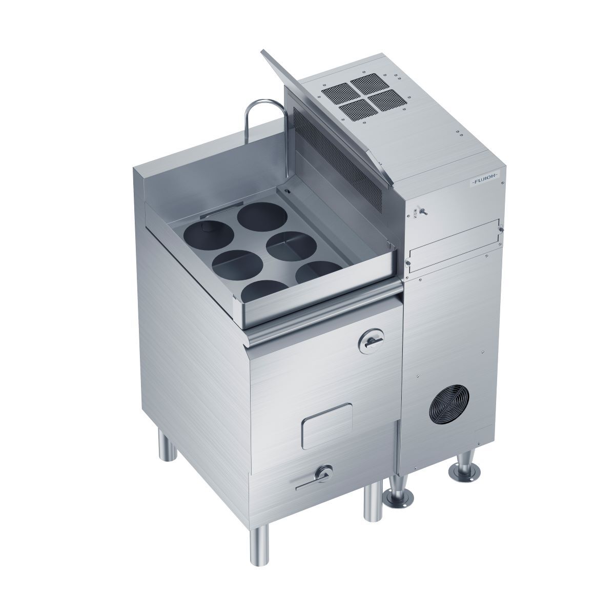 電気ゆで麺器用蒸気回収装置 「スチームコレクター」 Image