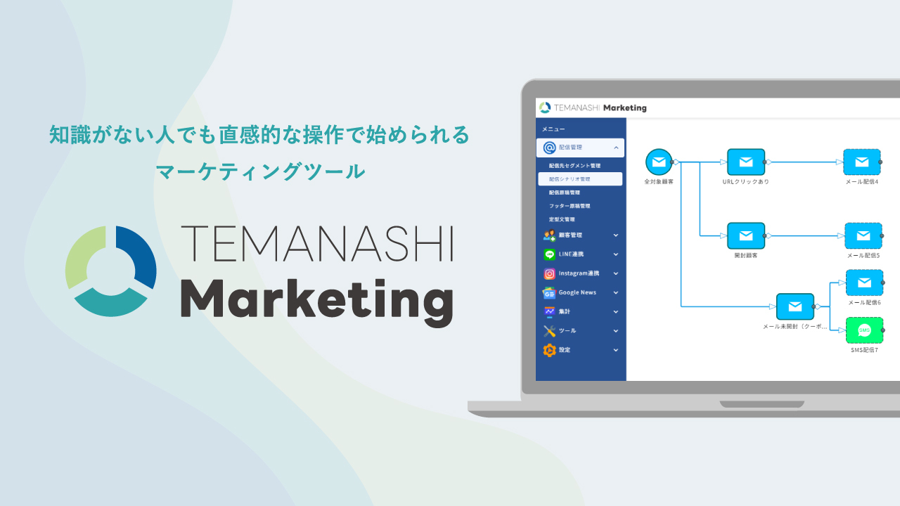 マーケティングツール『手間なしマーケティング』 Image