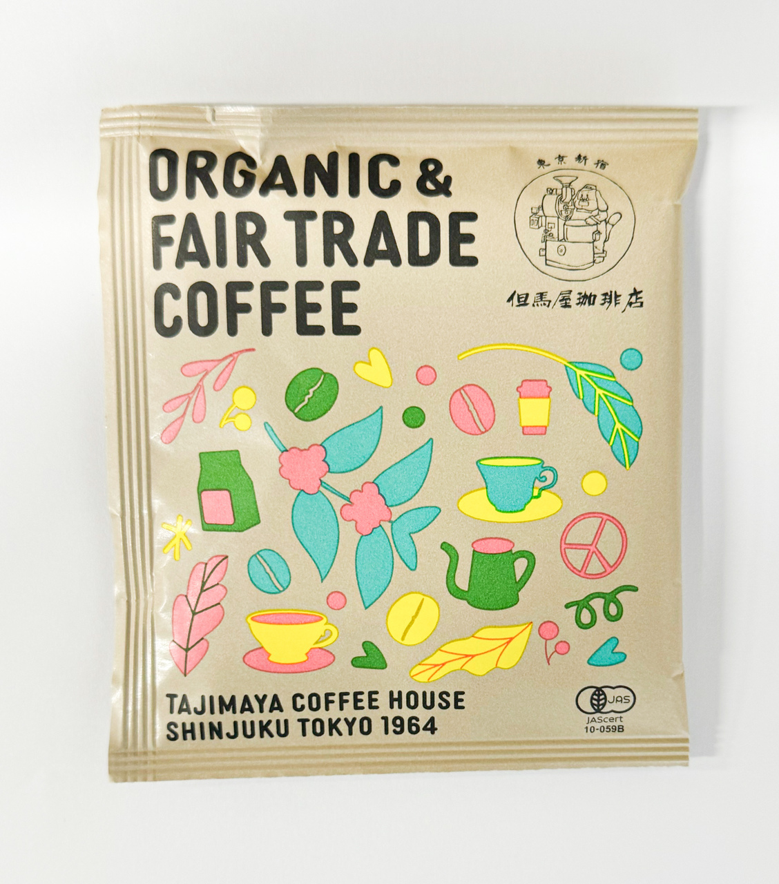 但馬屋珈琲店 ドリップバッグコーヒー【オーガニック&フェア トレード】12g Image