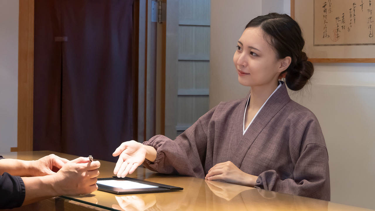 女性用 麻ライク作務衣「聖（ひじり）」 Image