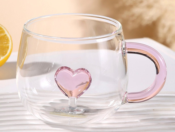 ガラス　カップ　サラダボール　耐熱　軽量　電子レンジ　高ホウケイ酸ガラス Image