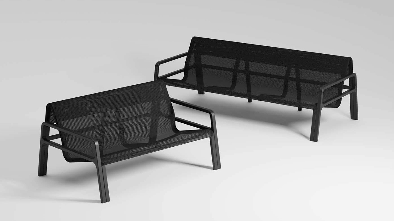 PALEM SOFA 2 SEATER - Metal ver. Image