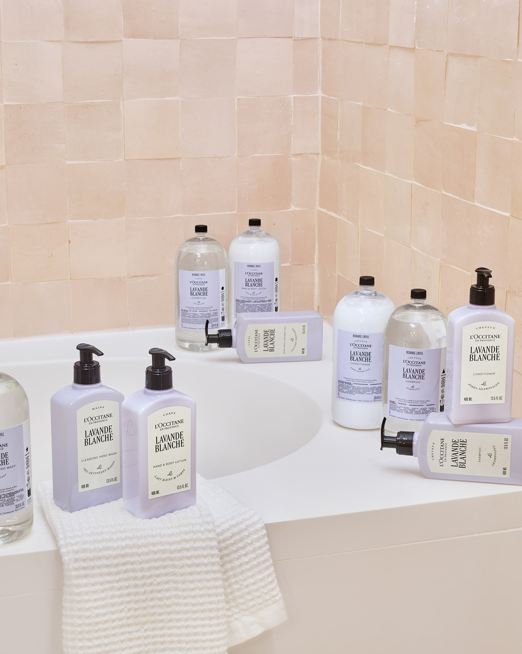 LOCCITANE ロクシタン ラヴァンドブランシュ（ホワイトラベンダー ）コレクション（シャンプー/コンデショナー/シャワージェル/ハンド＆ボディミルク/ハンドソープ） イメージ