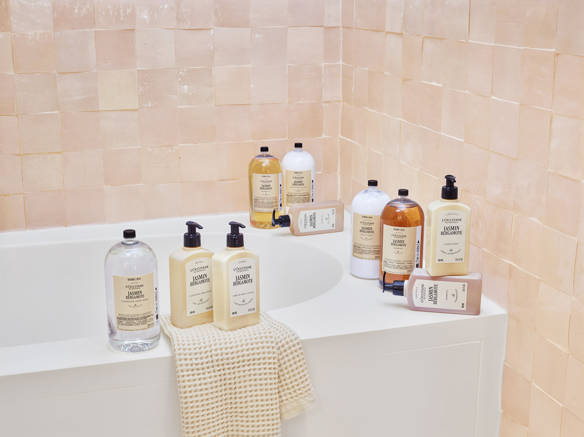 LOCCITANE ロクシタン ジャスミンベルガモット コレクション　（シャンプー/コンデショナー/シャワージェル/ハンド＆ボディミルク/ハンドソープ） イメージ