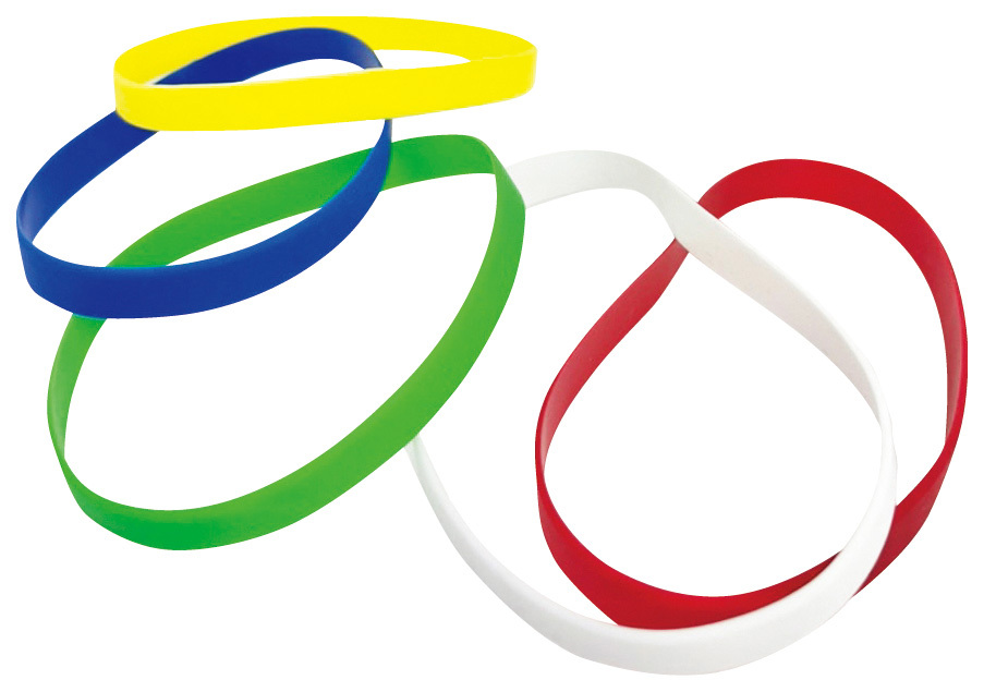 なんでも色分けシリコンバンド Image