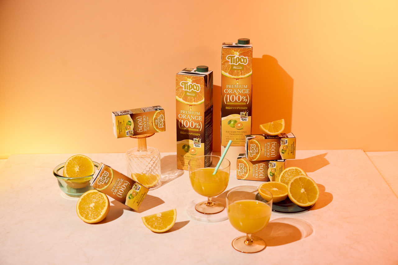 Tipco プレミアムオレンジジュース　ストレート果汁１００％ Image