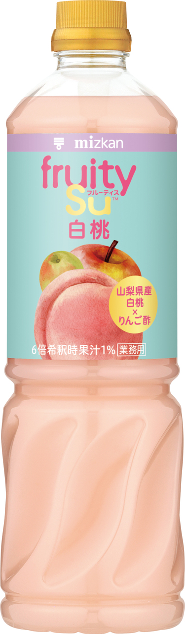 業務用フルーティス　りんご酢白桃（６倍濃縮タイプ） Image