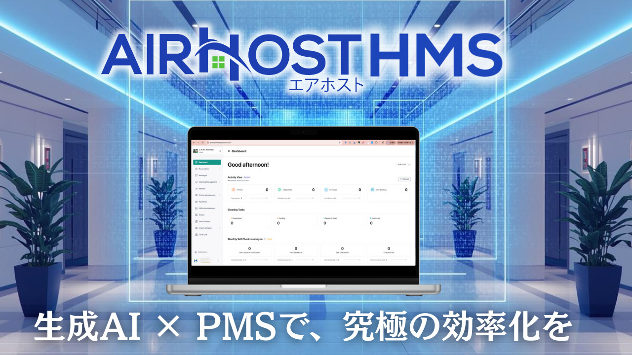 「AirHost ONE」 「AirHost HMS」			 Image