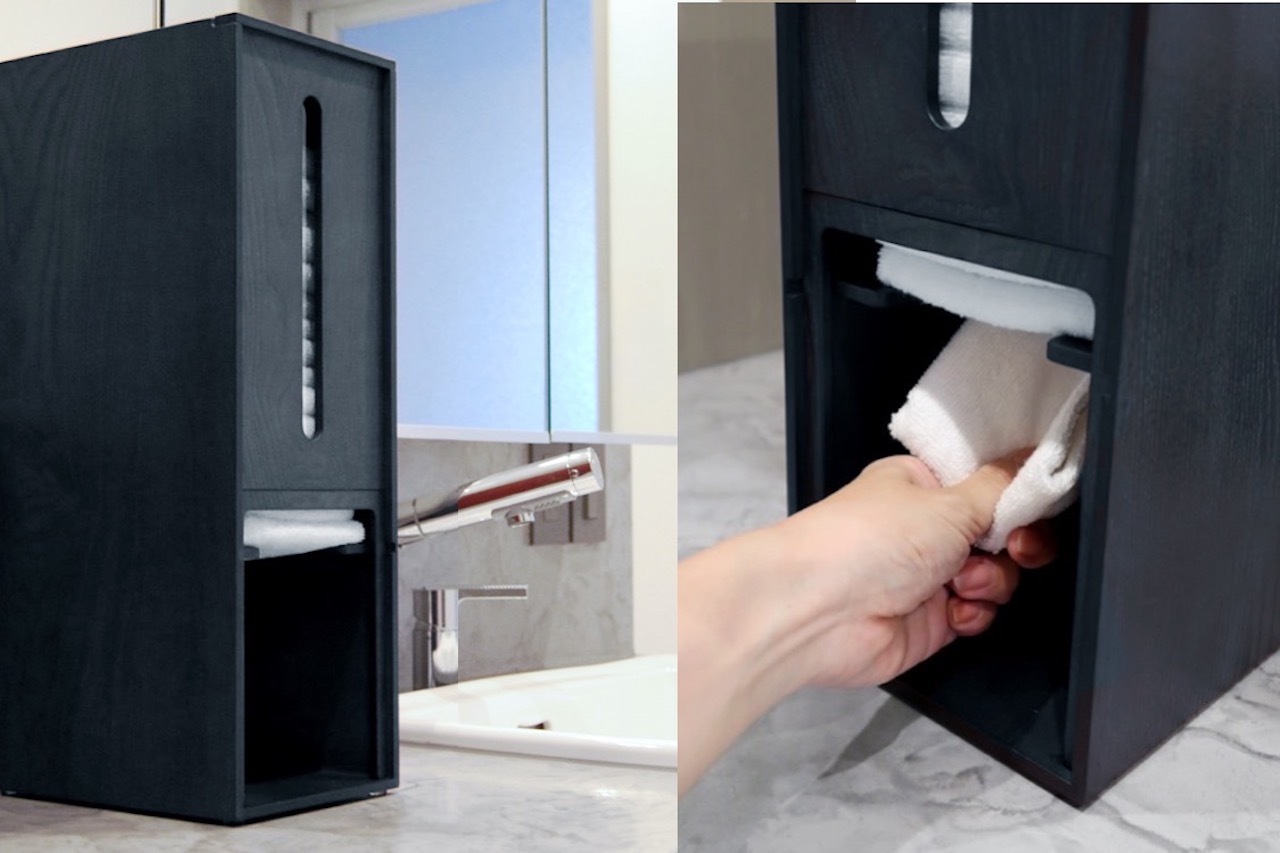 客室備品（タオルホルダー）特許庁/実用新案権取得 Image