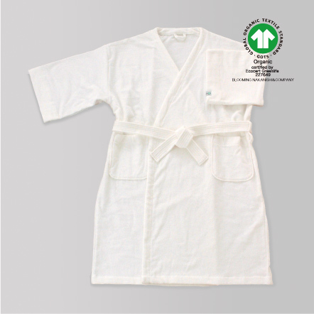 ゴッツ認証オーガニックコットンバスローブ Image