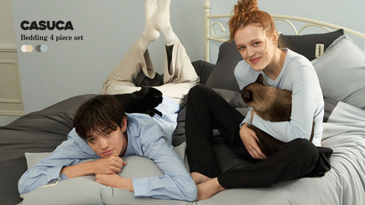 毛の付かない寝具4点セット イメージ