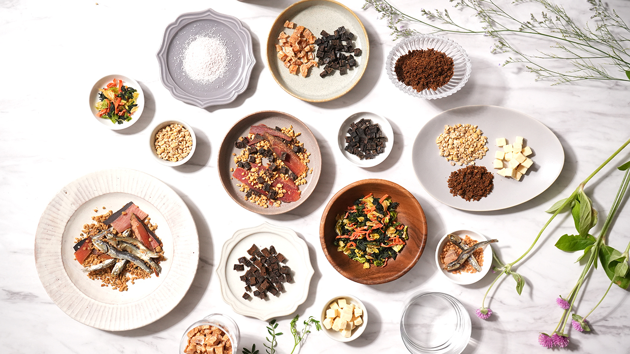 愛犬用ごはん　トッピングシリーズ イメージ