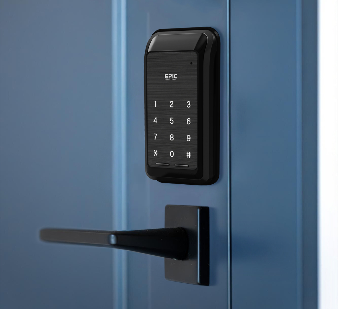 【EPIC】スマートロック　ZEUS 11J（暗証番号/交通系ICカード/アプリ/クラウド/自動施錠） イメージ