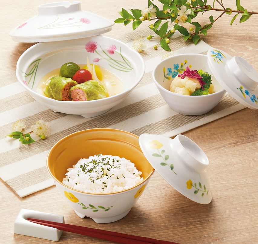 再生可能な資源作物パルプを使った「バイオマスメラミン」 イメージ