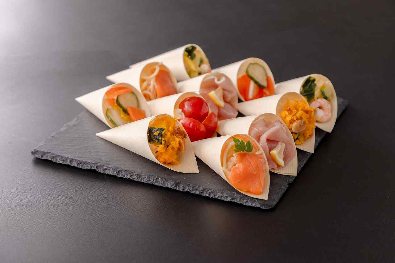 コーン型経木 イメージ