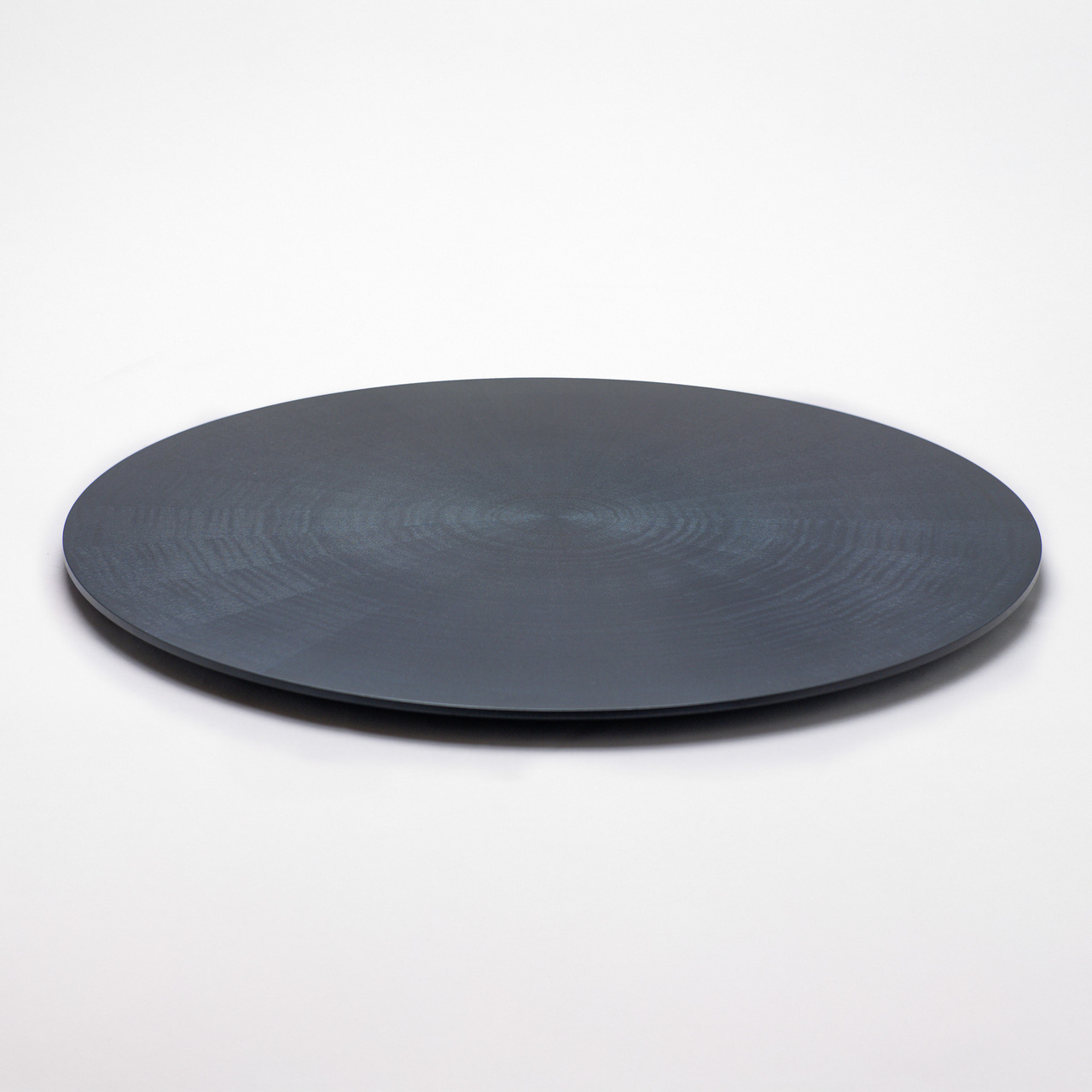 木製プレート　RAYS PLATE ROUND L 藍漆 イメージ