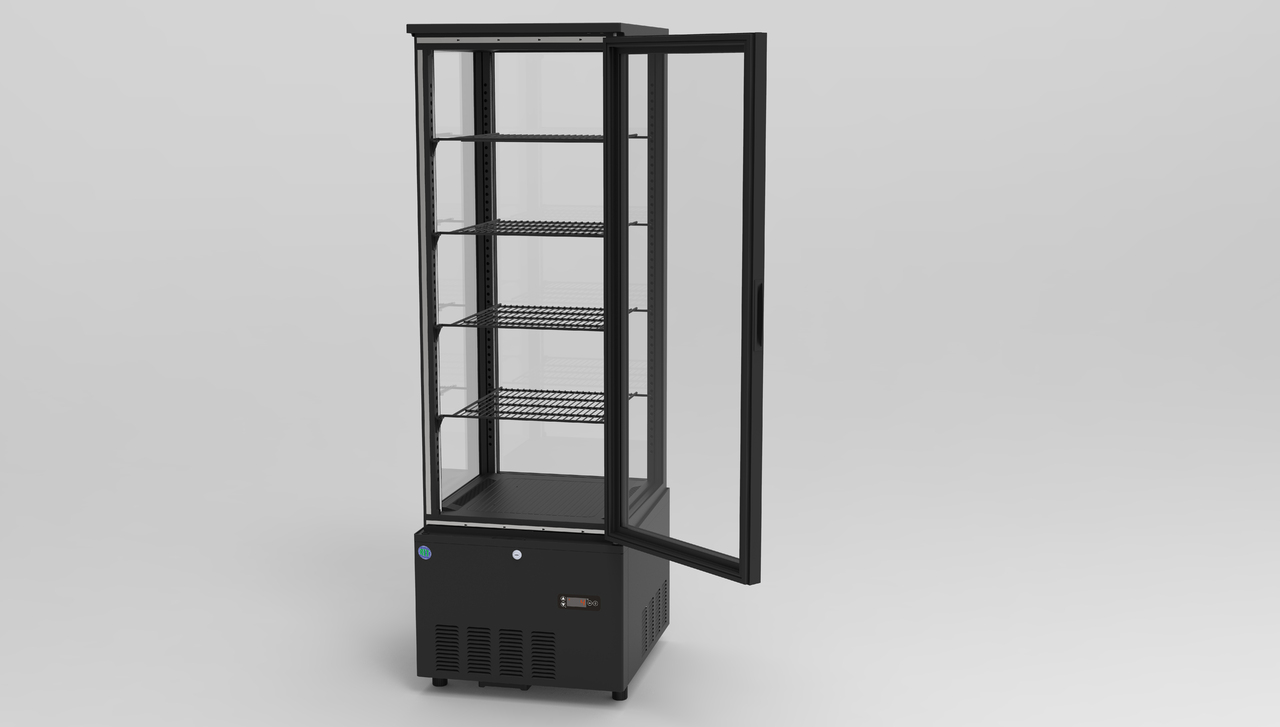 4面ガラス冷蔵ショーケース　RITS-240 イメージ