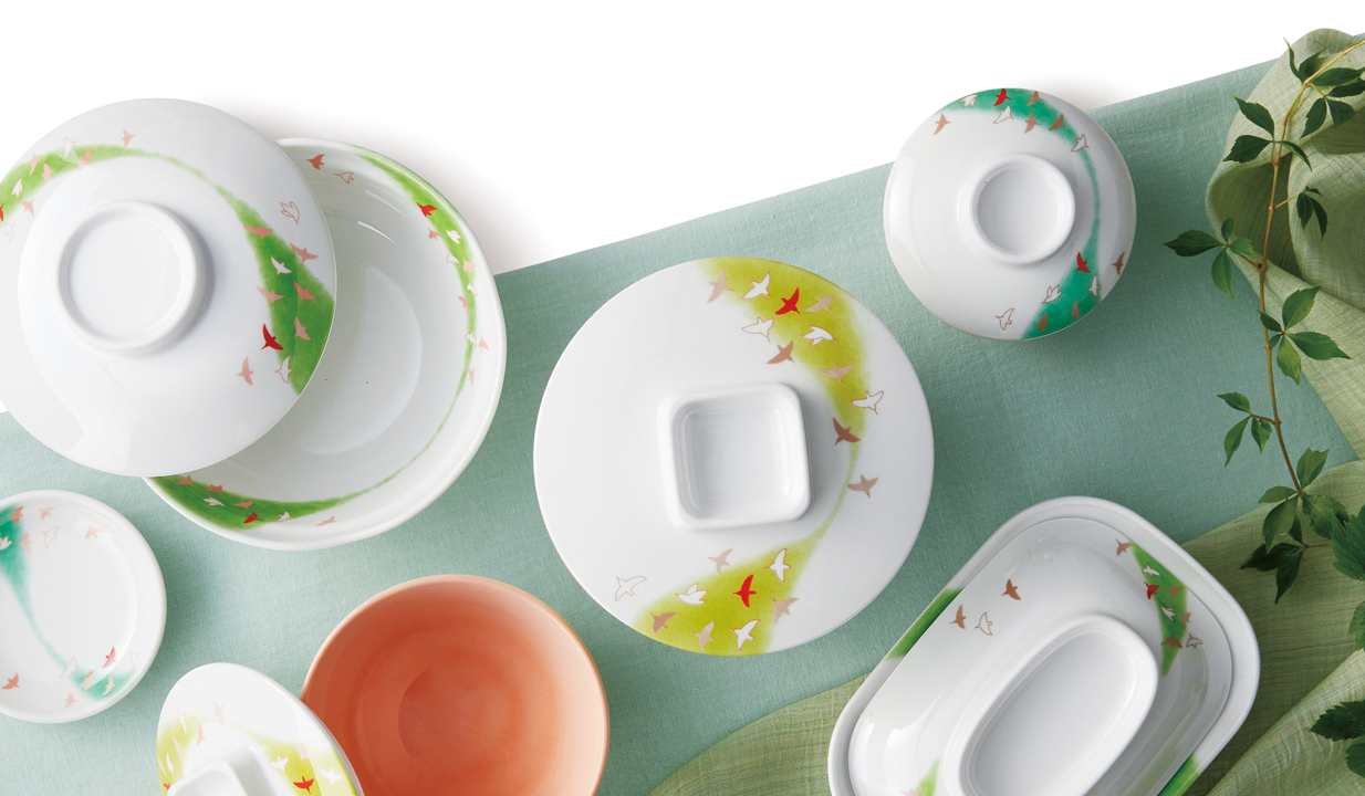 09. 温冷配膳車対応食器「舞千鳥」「詩緒里」 イメージ