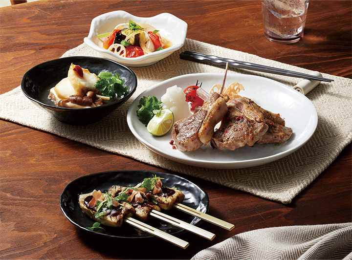 13. 和風の器「【NEW】蒼玉」「【NEW】黒釉・白釉」「更紗」 イメージ