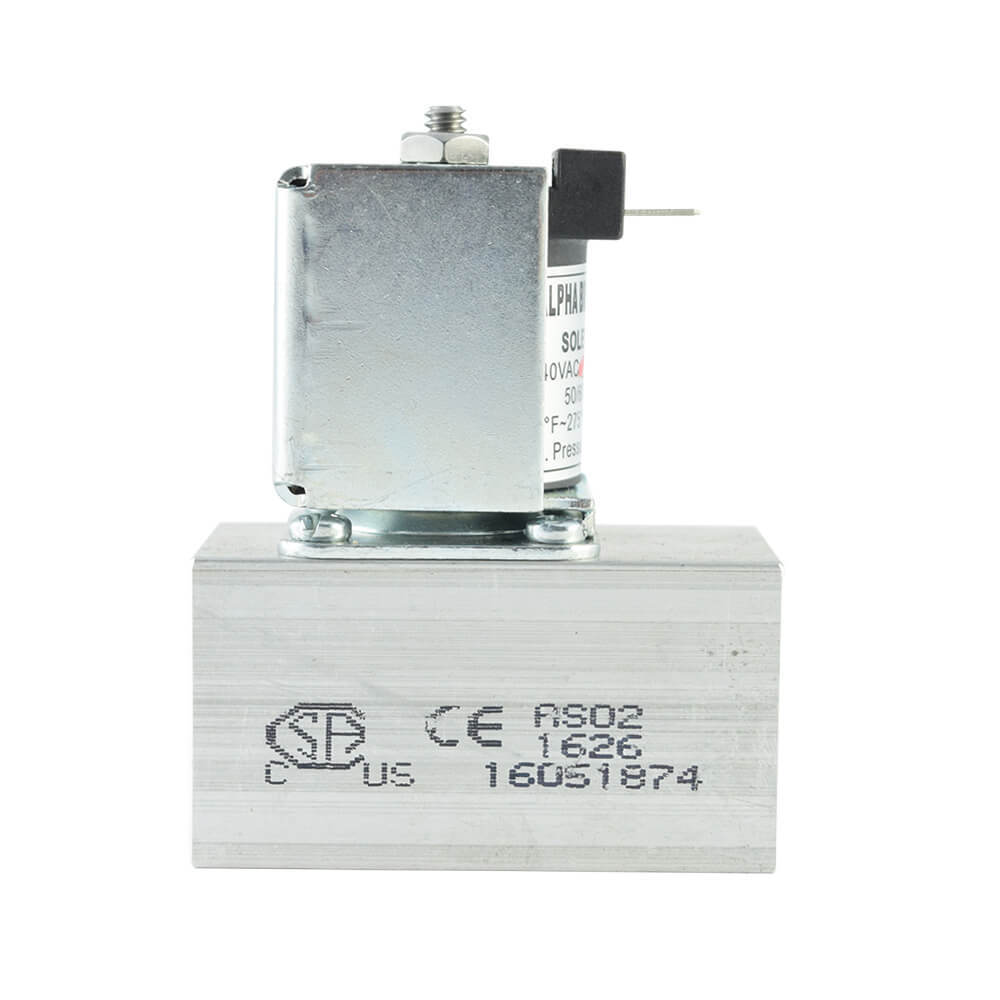 AS02 Single Gas Solenoid Valve Image